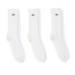 Lacoste X3 Paires de Chaussettes hes Homme Lacoste RA4182. Coloris disponibles : Blanc