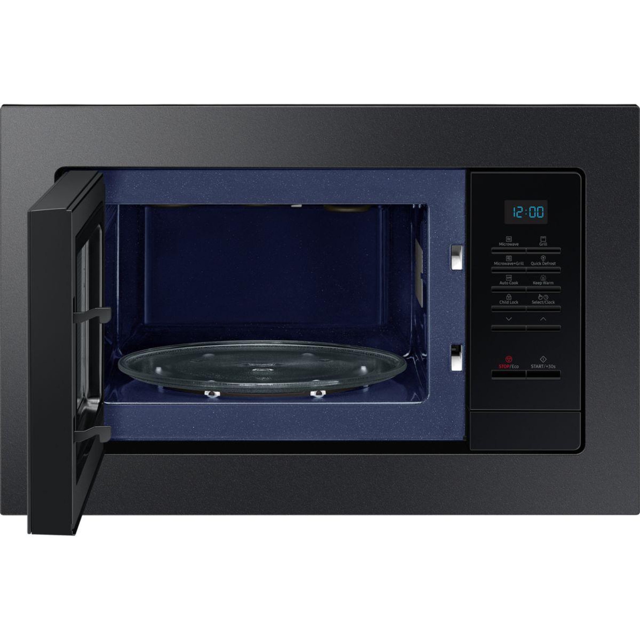 Voir la diapositive 2 : Samsung Micro ondes grill encastrable MG20A7013CB