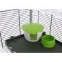 Voir la diapositive 2 : KERBL Cage petits rongeurs lapins - cochons d'inde - 79*45*60 cm - EVA 23 - kerbl