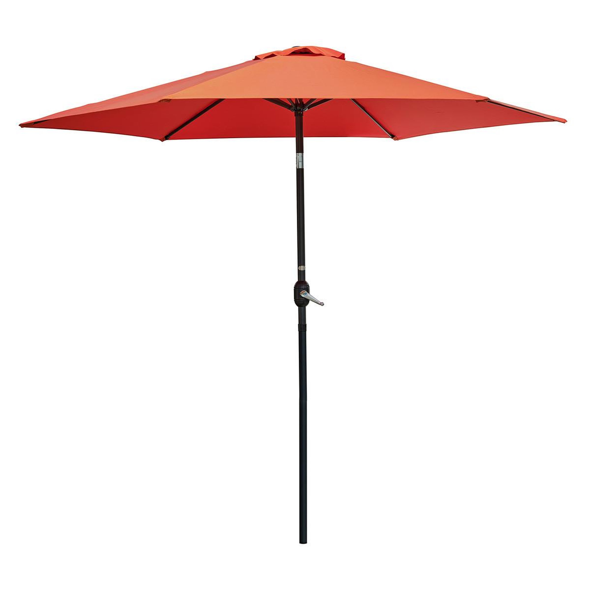 DCB GARDEN Parasol Inclinable à Manivelle  Marbella  270cm Terracotta