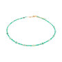 Voir la diapositive 1 : SLOYA Collier Paloma en pierres Agate Verte