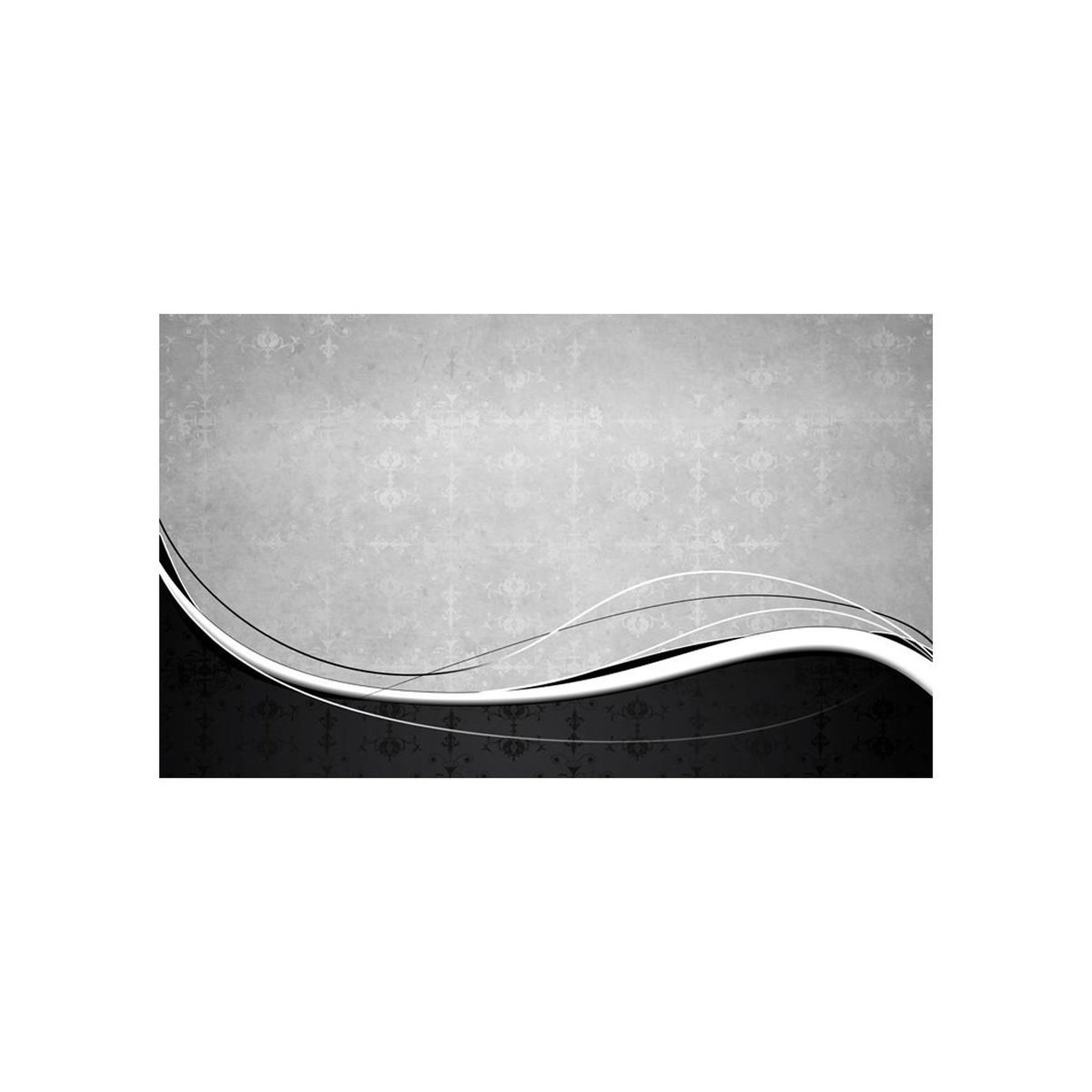 Voir la diapositive 2 : Paris Prix Papier peint  vagues en noir & blanc vintage  270x450cm