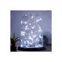 Voir la diapositive 2 : ATMOSPHERA Guirlande Lumineuse  40 Led Blanc  395cm Chrome