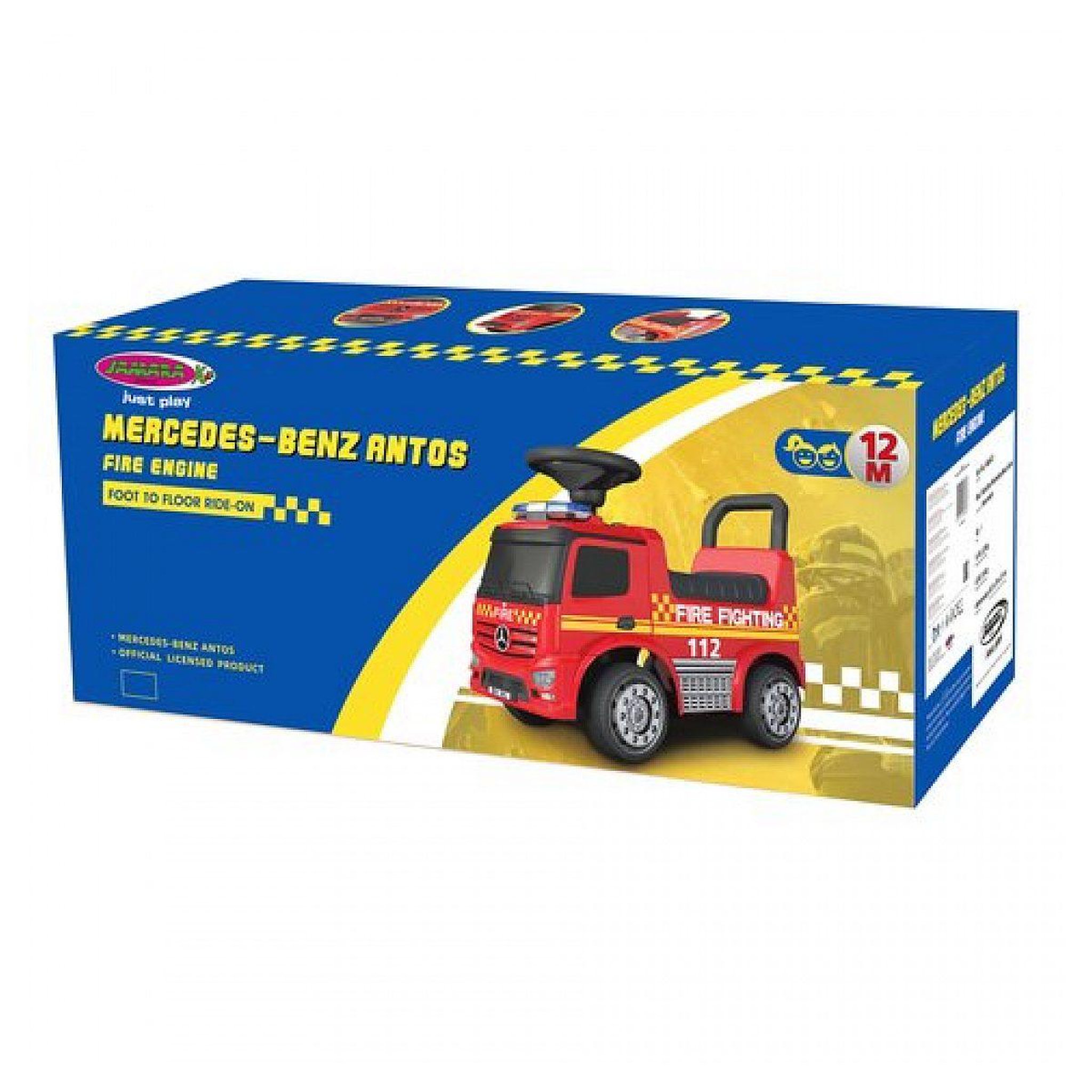 Voir la diapositive 4 : Jamara Push-car mercedes-benz antos pompier