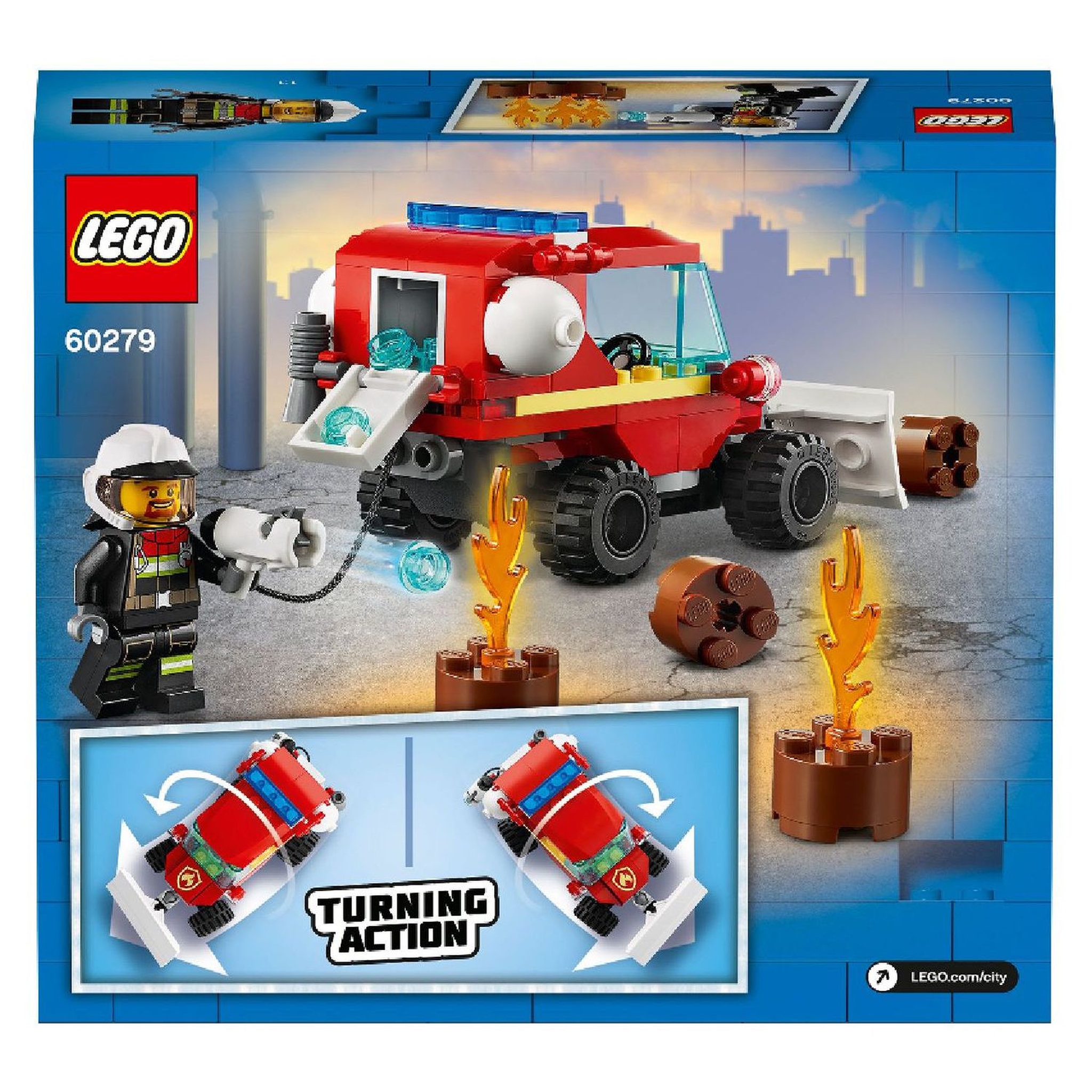 Voir la diapositive 8 : LEGO City 60279 Le camion des pompiers