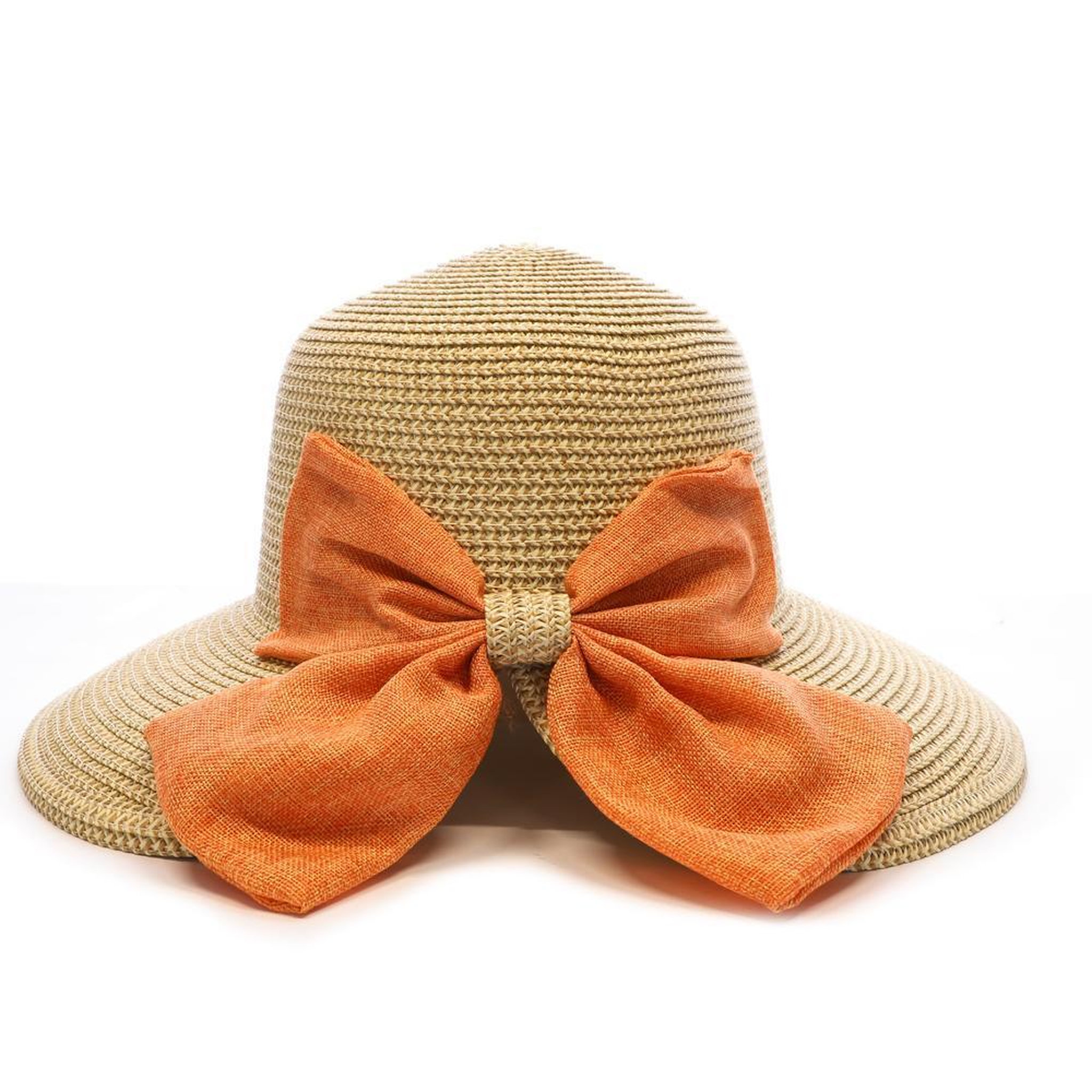 Voir la diapositive 3 : Vero Moda Chapeau de paille orange femme via lorenzo bohème