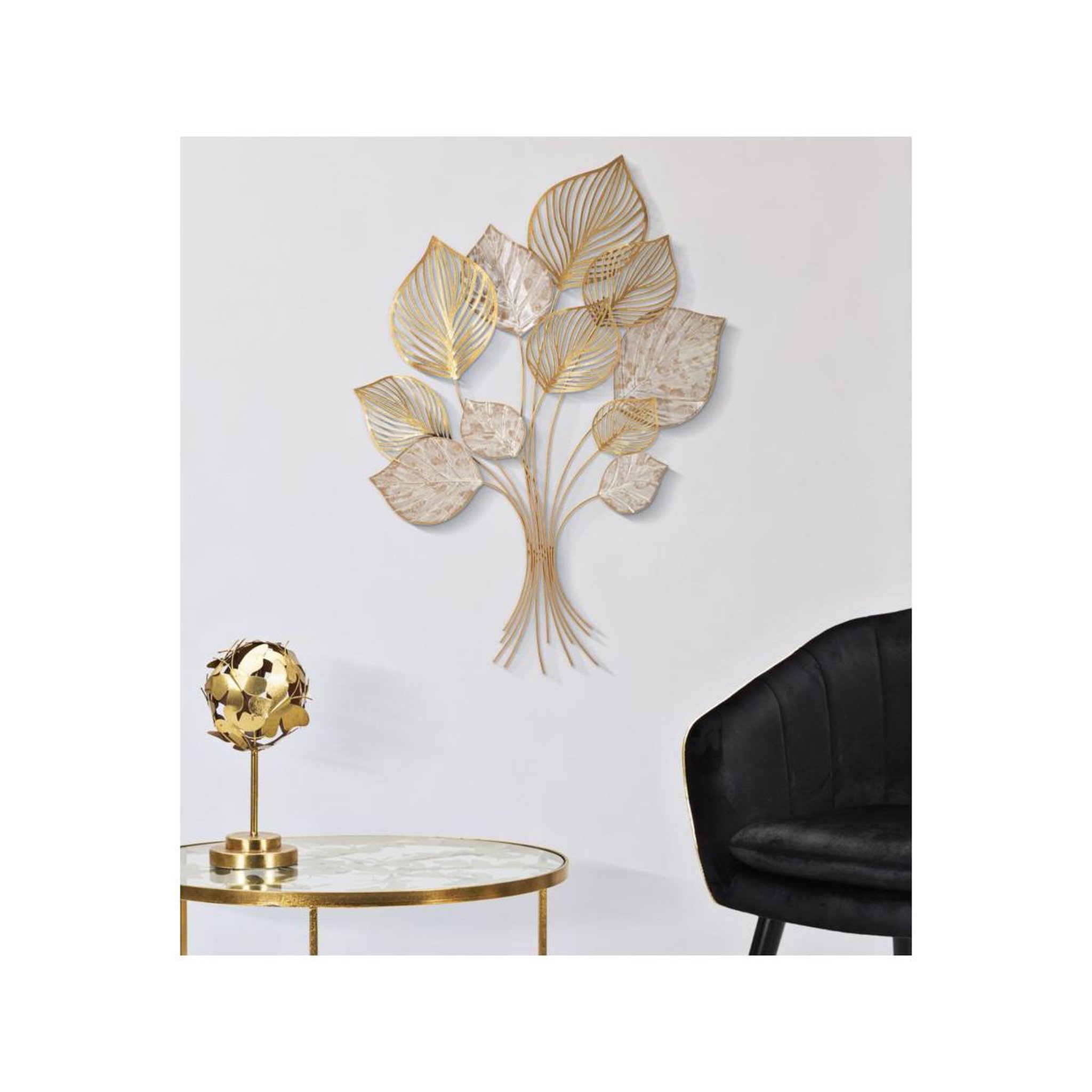 Voir la diapositive 5 : Paris Prix Décoration Murale en Métal  Felix  85cm Multicolore
