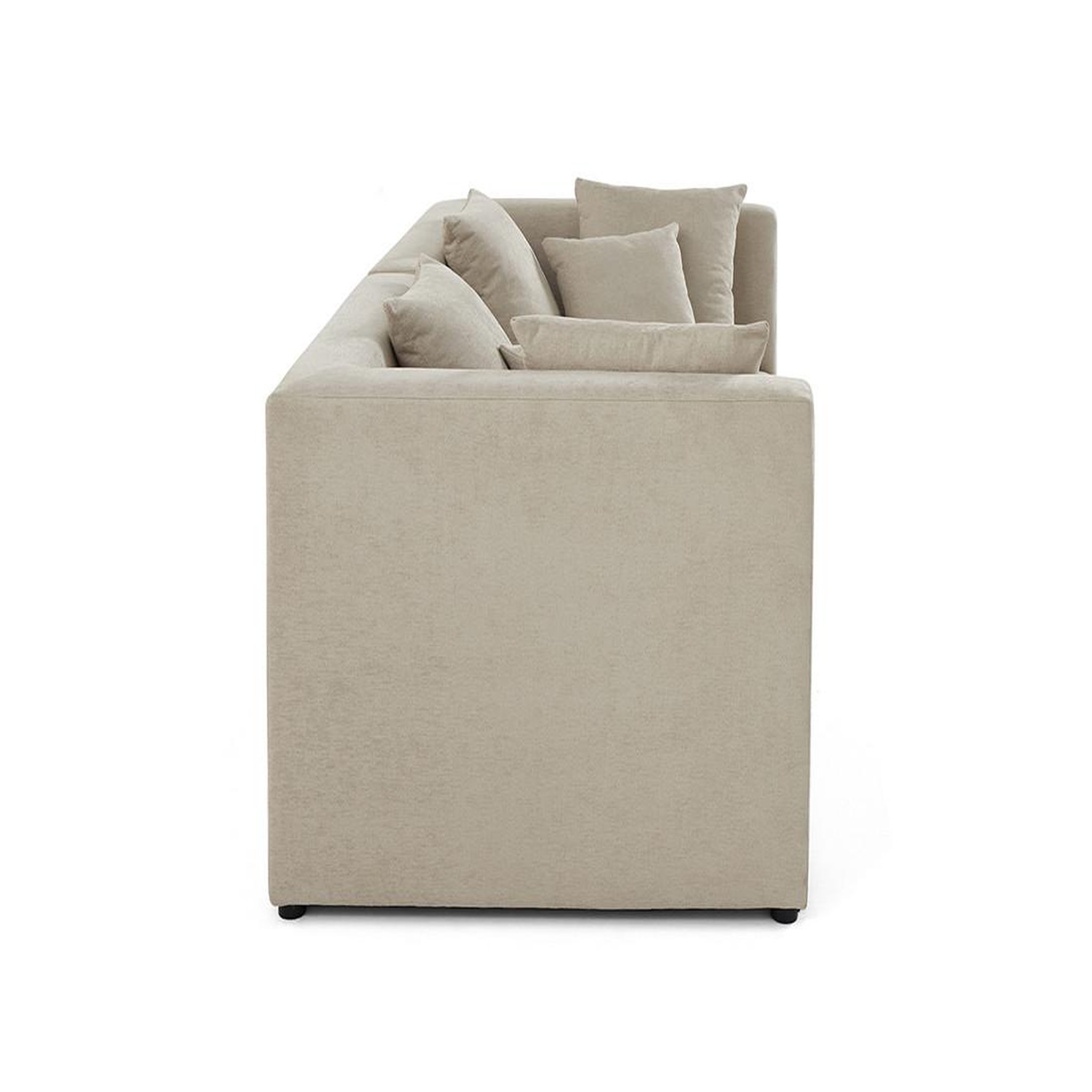Voir la diapositive 3 : LISA DESIGN Amalfi - canapé modulable 2 places - en tissu