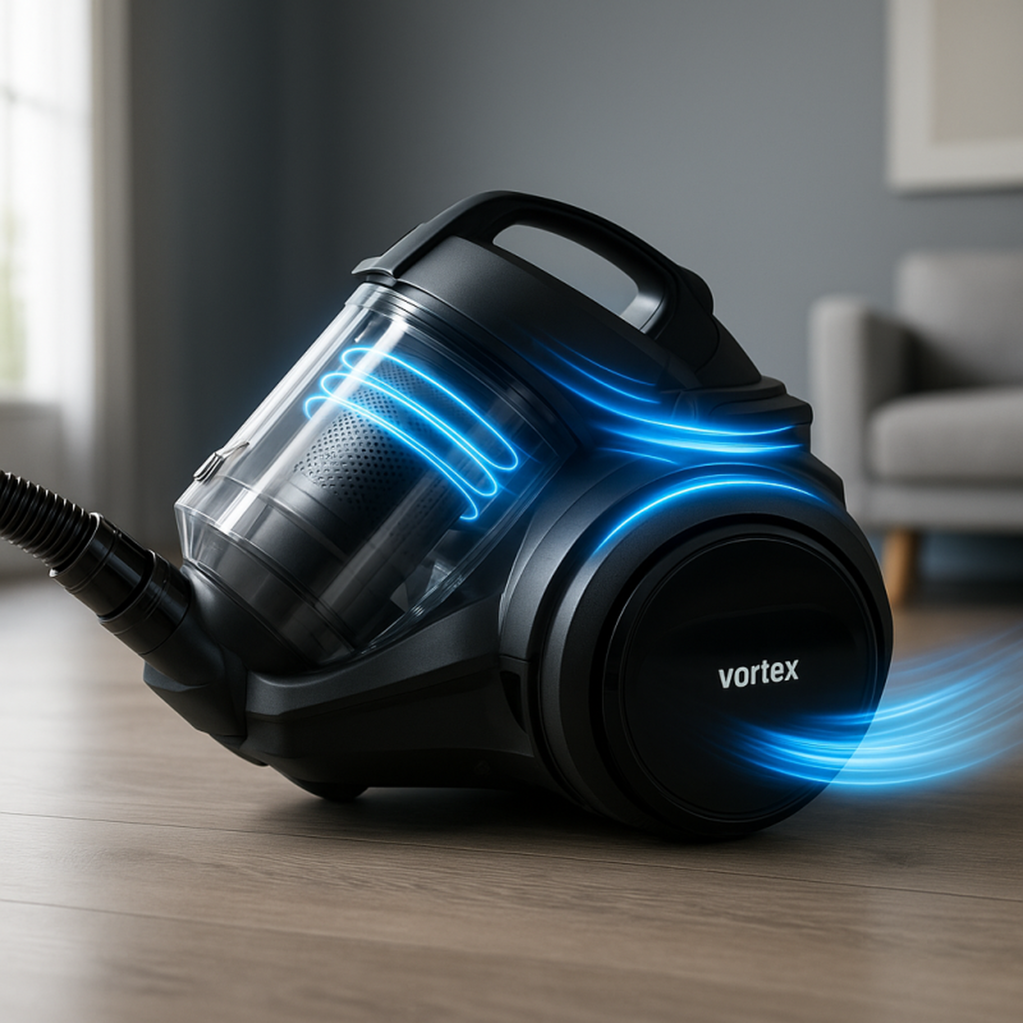 Voir la diapositive 2 : VORTEX Vortex - ziii - noir - aspirateur sans sac 3l - 700w - technologie cyclonique