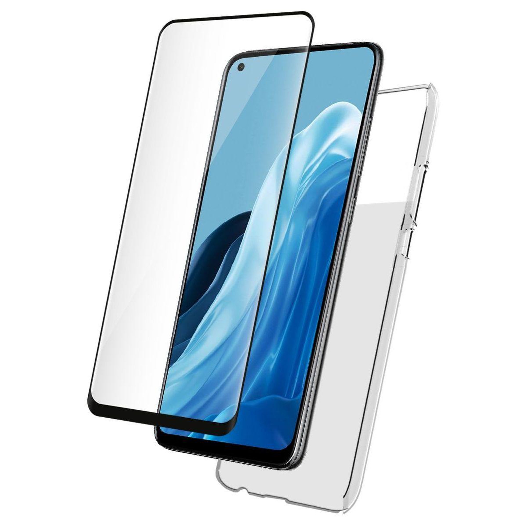 Voir la diapositive 2 : Bigben Connected Pack oppo reno 8 lite coque + verre trempé