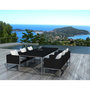 Voir la diapositive 2 : Paris Prix Table & 6 Fauteuils de Jardin  Bali  200cm Noir