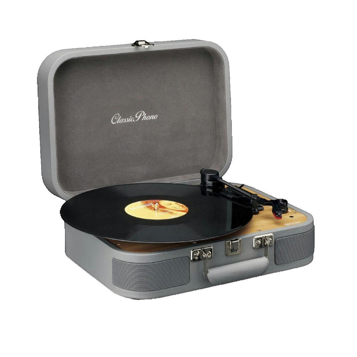 Lenco Platine vinyle Lenco TT-116GY avec haut-parleurs intégrés