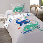 Dourev Housse de couette 140x200 BRACHIO + taie 100% coton 52 fils