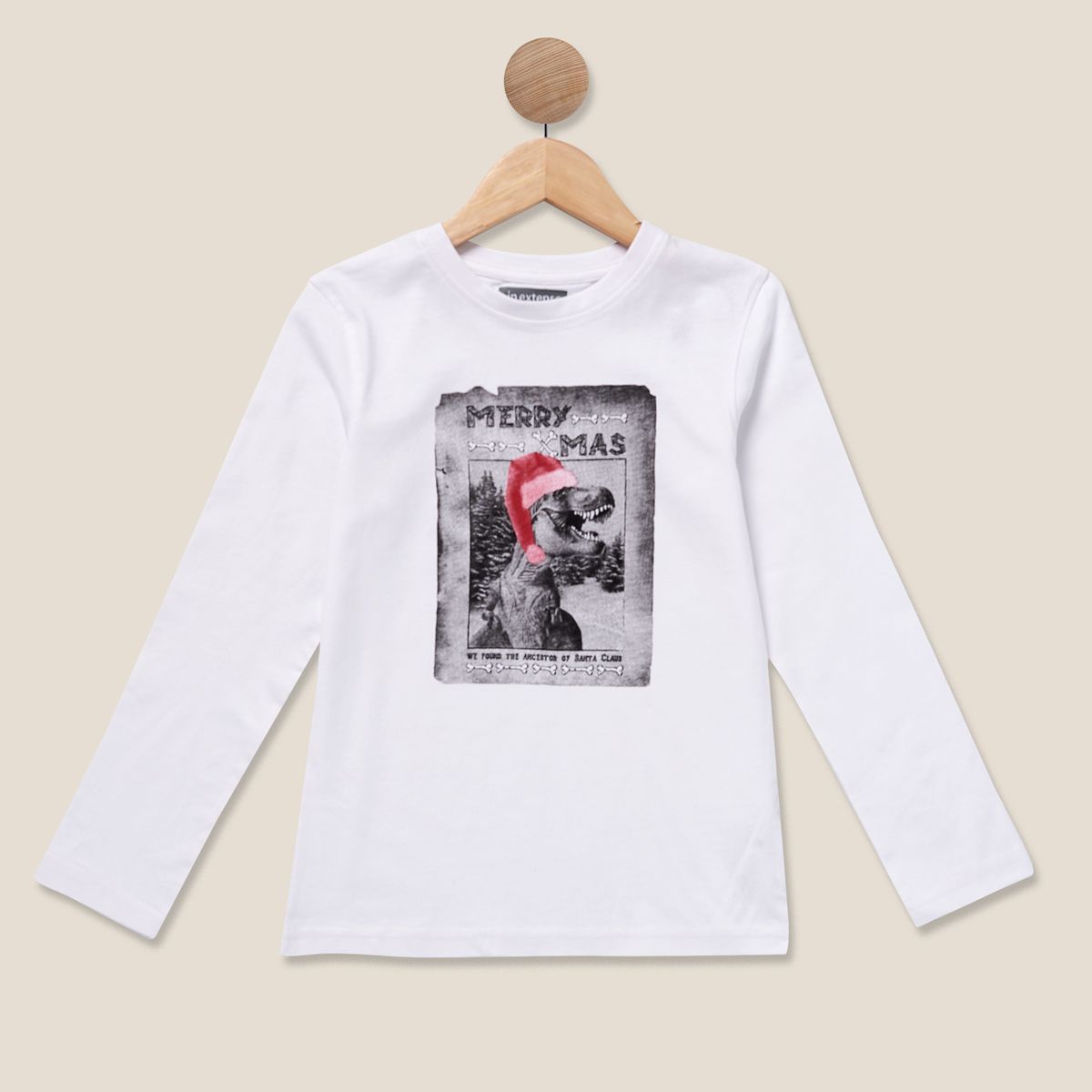 IN EXTENSO T-shirt manches longues noël garçon