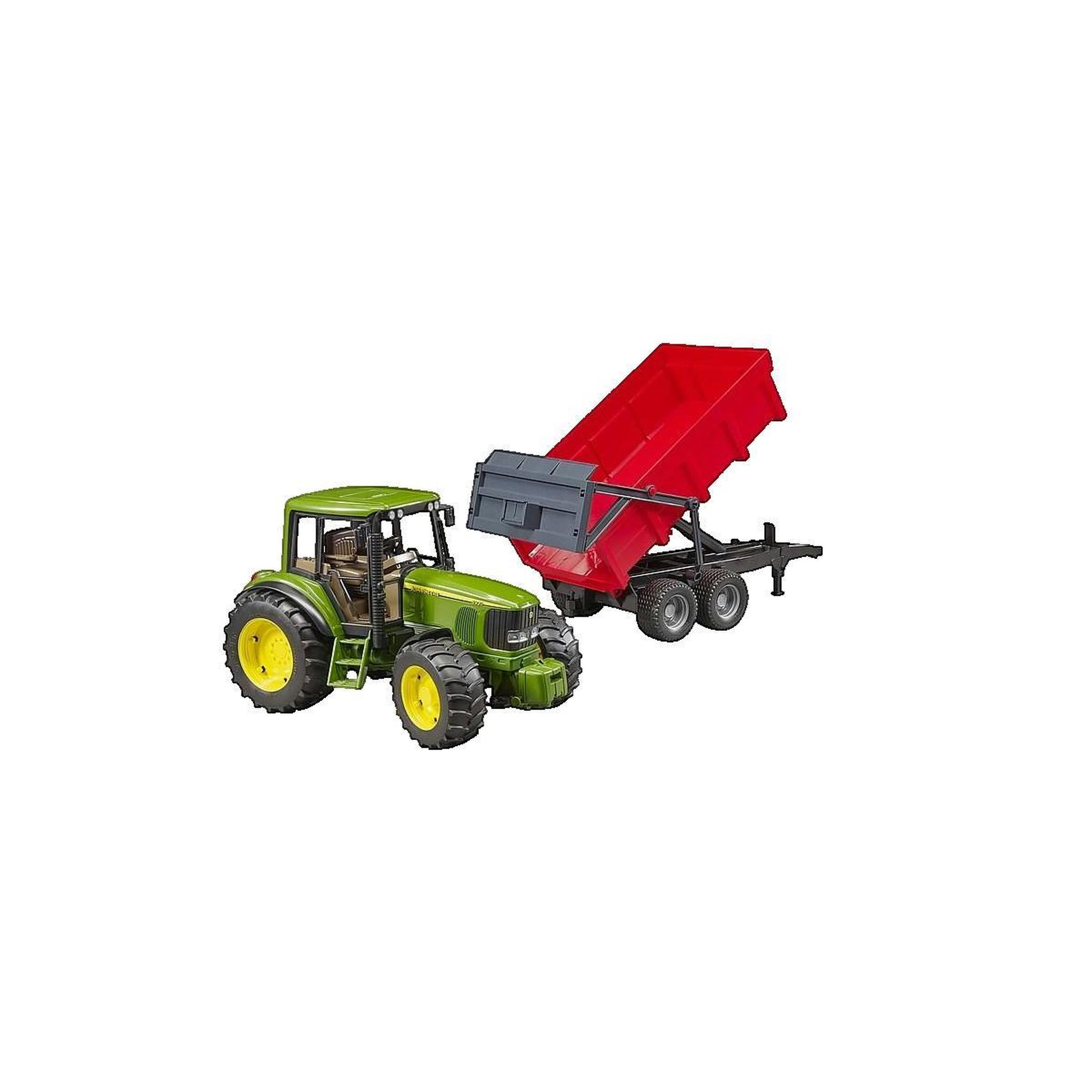 Voir la diapositive 2 : Bruder Tracteur John Deere Bruder 6920 vert