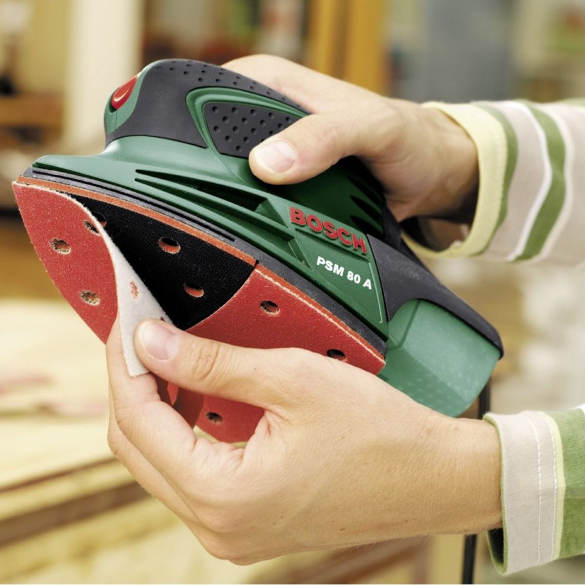 BOSCH Ponceuse multifonction - PSM 80 A