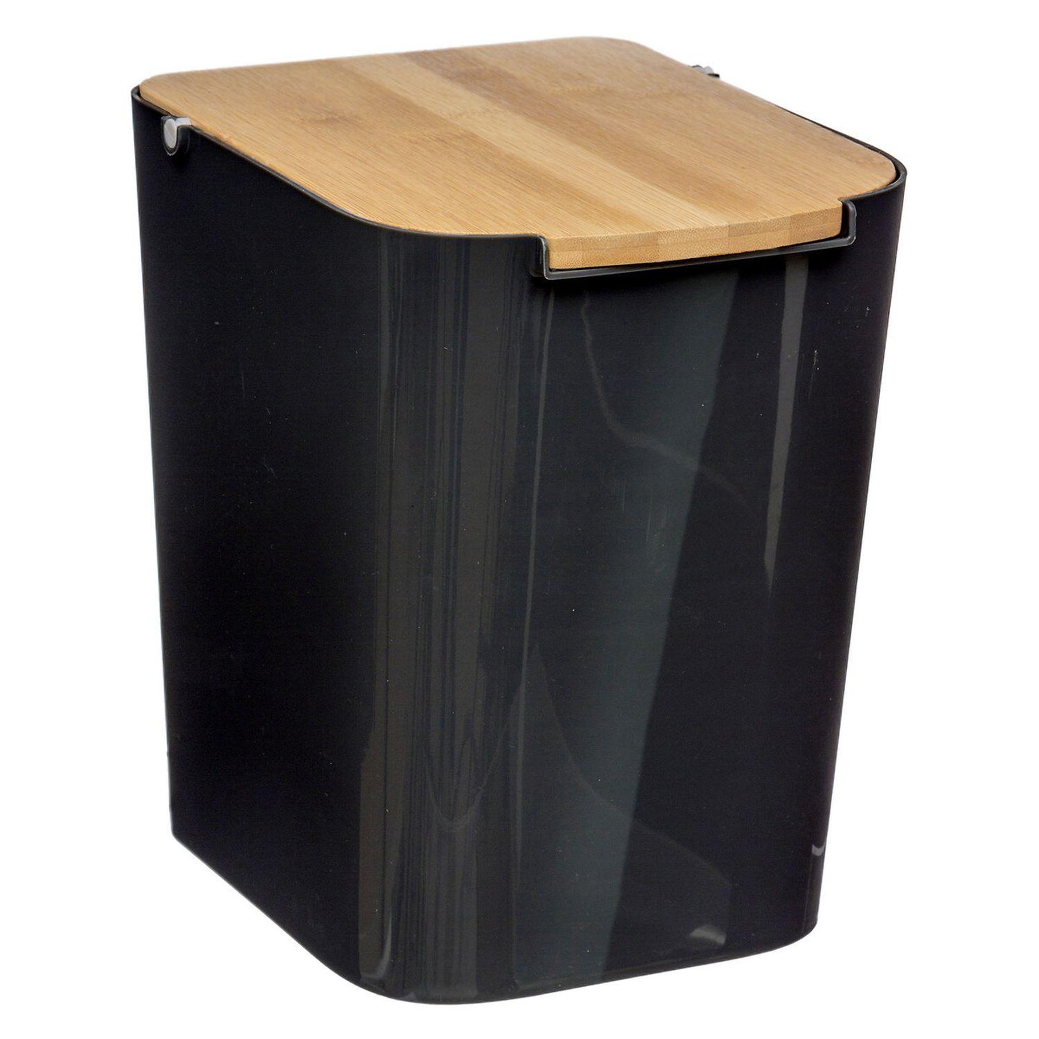 FIVE Poubelle natureo 5 l - noir