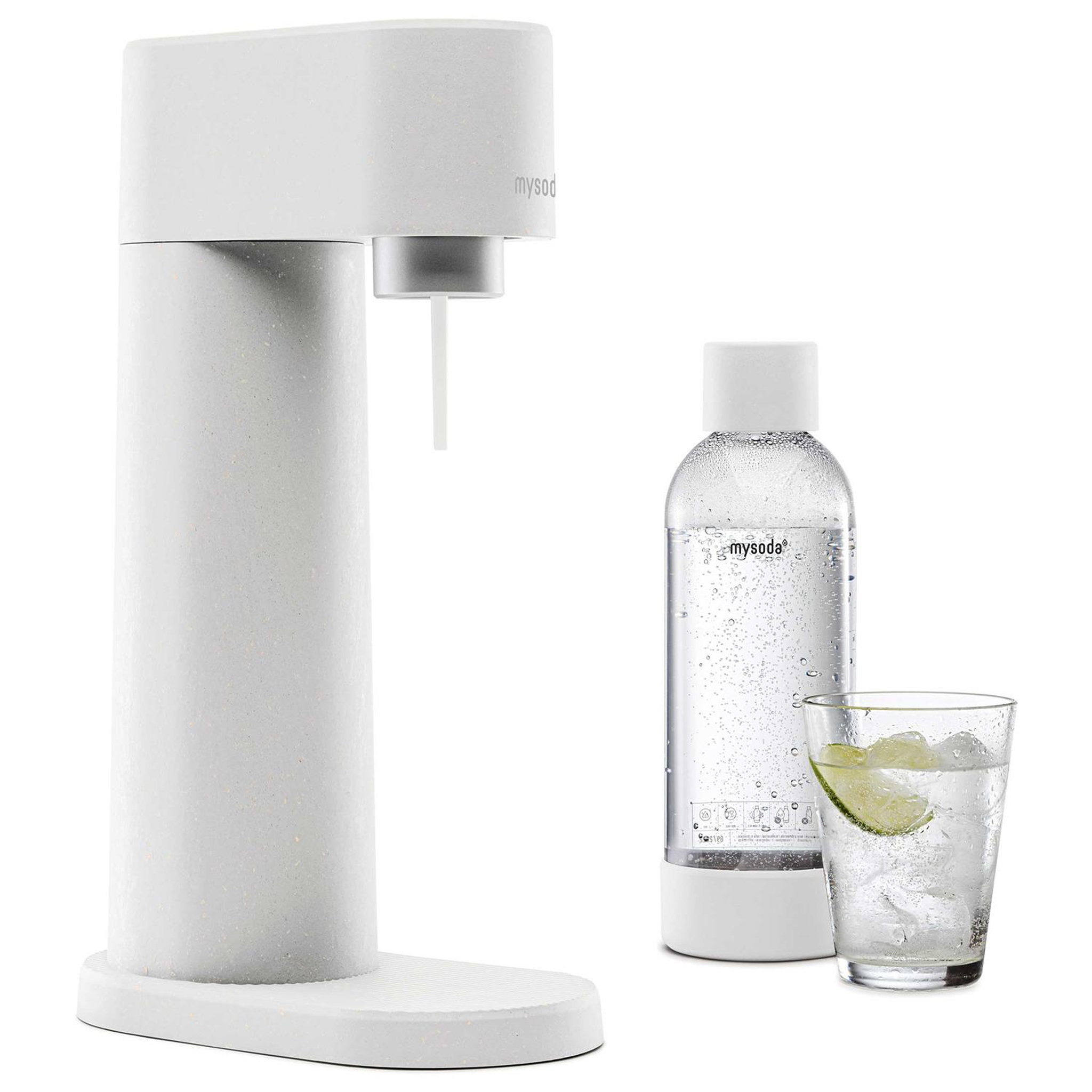 MY SODA Machine à gazéifier l'eau + 1 bouteille - wd002f-w