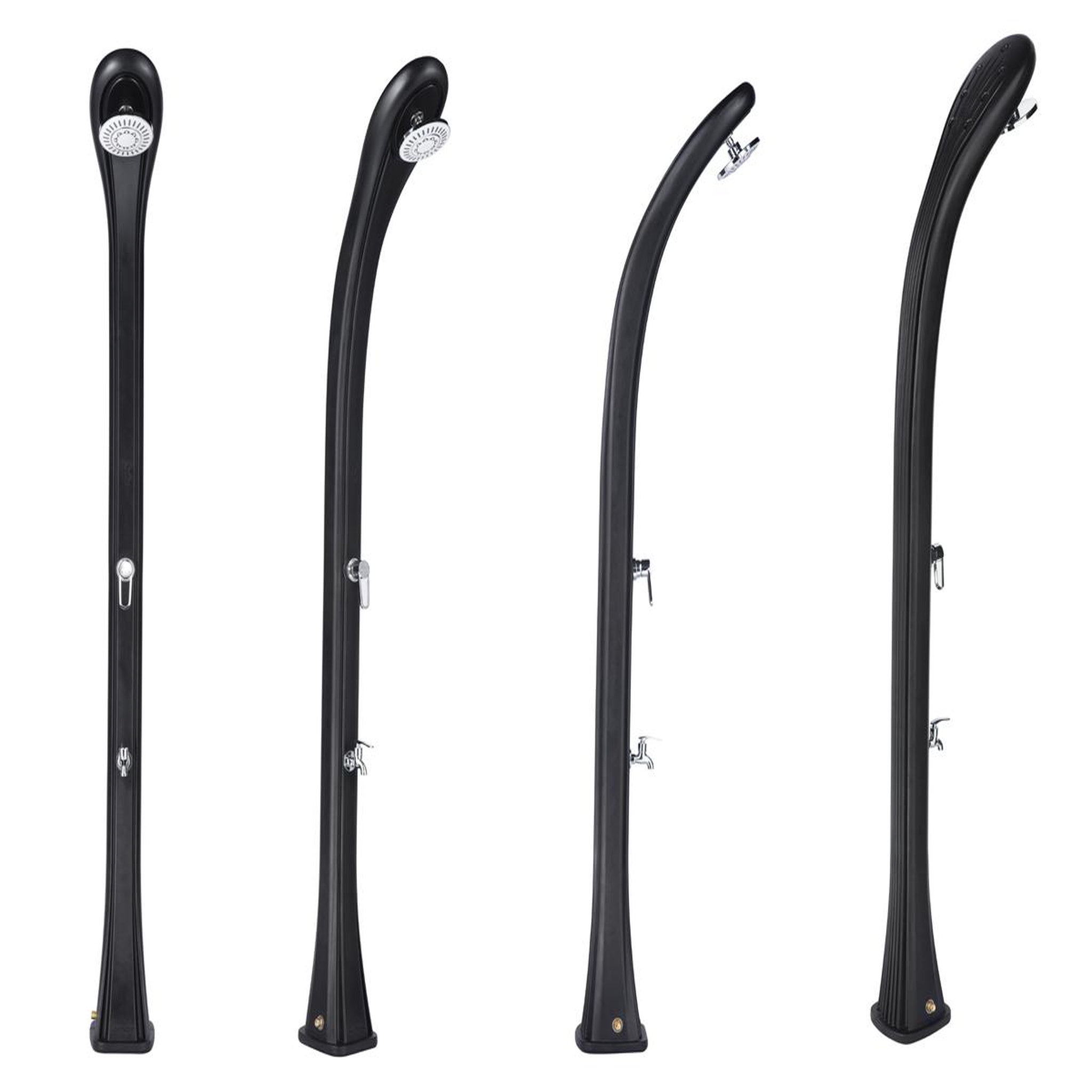 Voir la diapositive 3 : Formidra Douche solaire 28 L So Happy Anthracite - Formidra