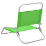 Voir la diapositive 5 : VIDAXL Chaises de plage pliables lot de 2 Vert Tissu