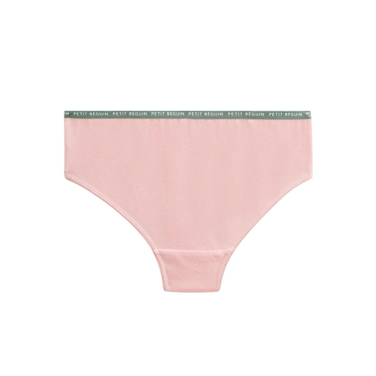 Petit Béguin Lot de 3 culottes fille Flower