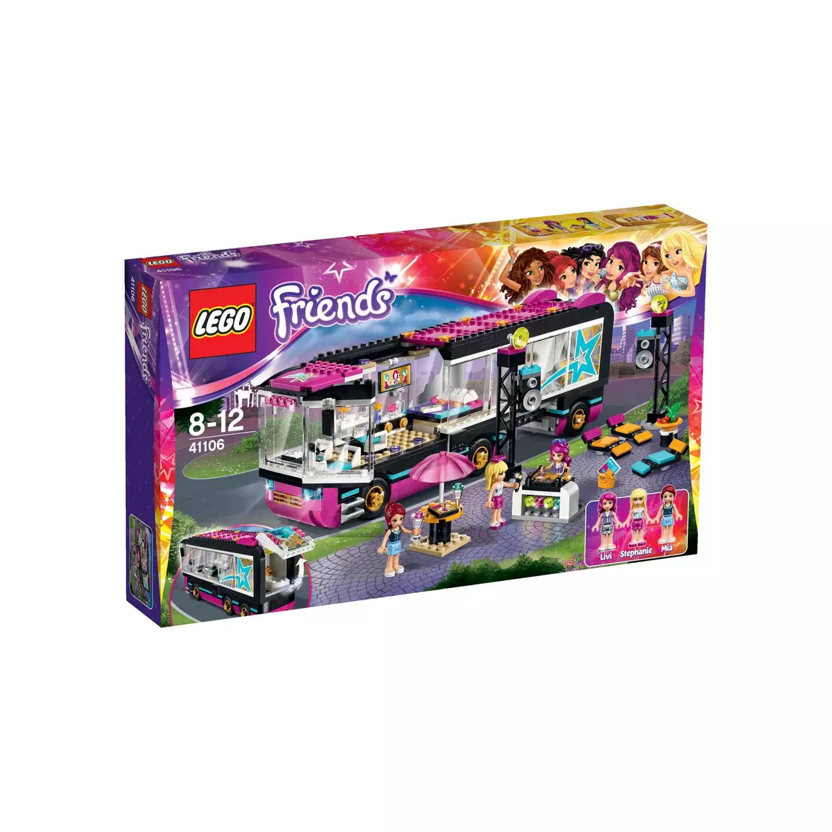 LEGO Friends 41106 - La tournée en bus