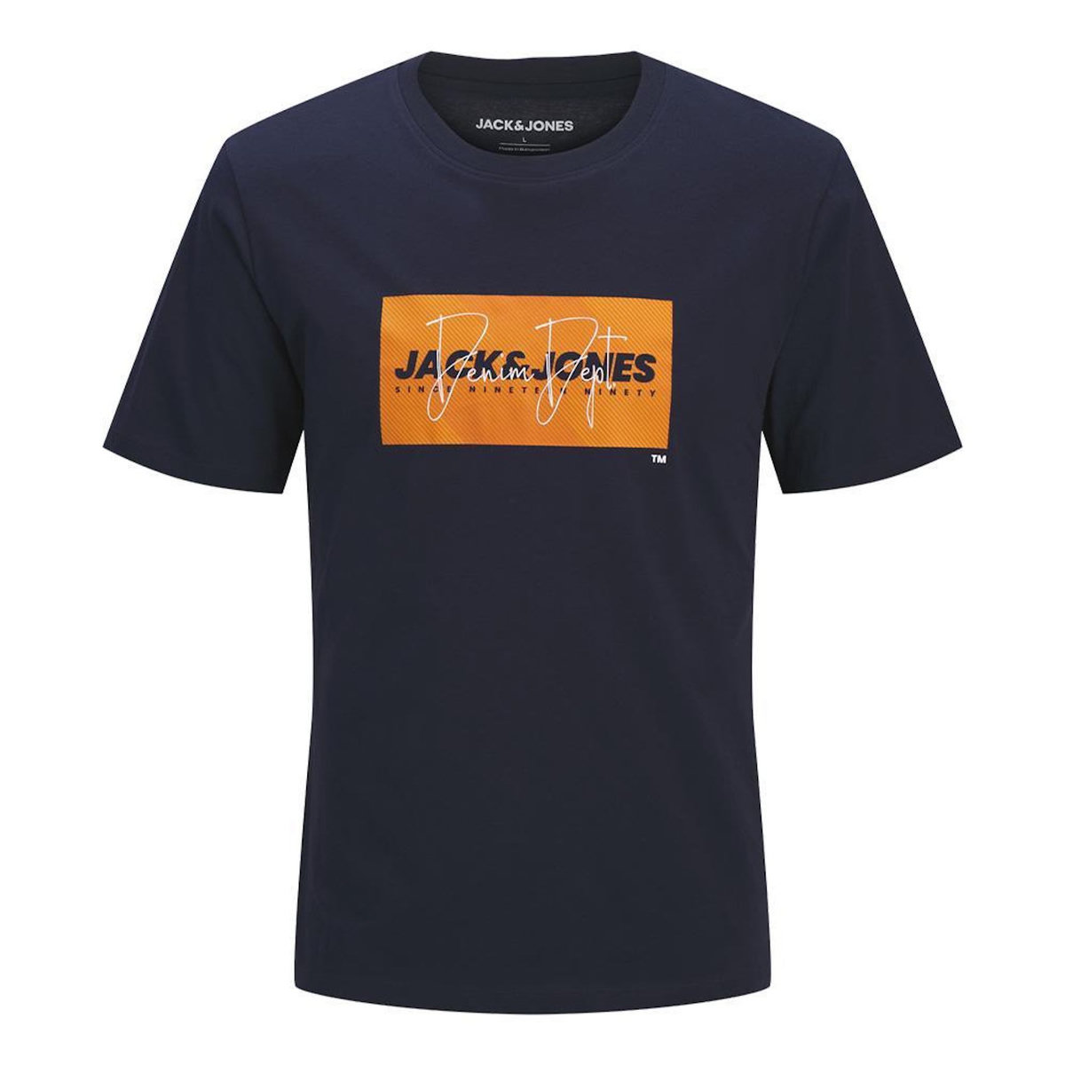 Jack & Jones T-Shirt Marine/Orange Garçon Jack & Jones Cole