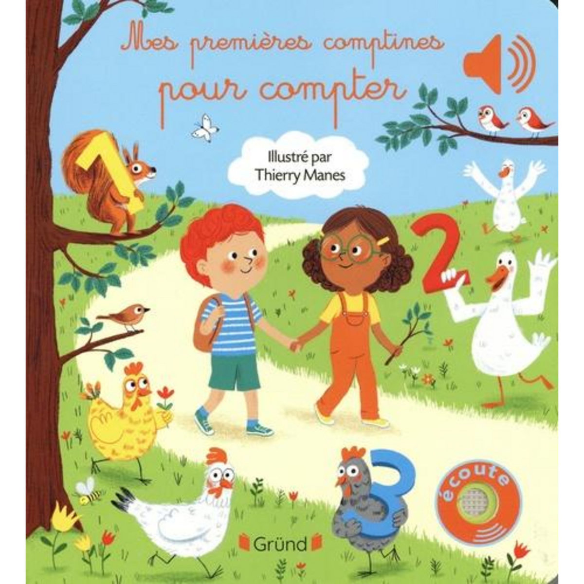 MES PREMIERES COMPTINES POUR COMPTER, Manès Thierry