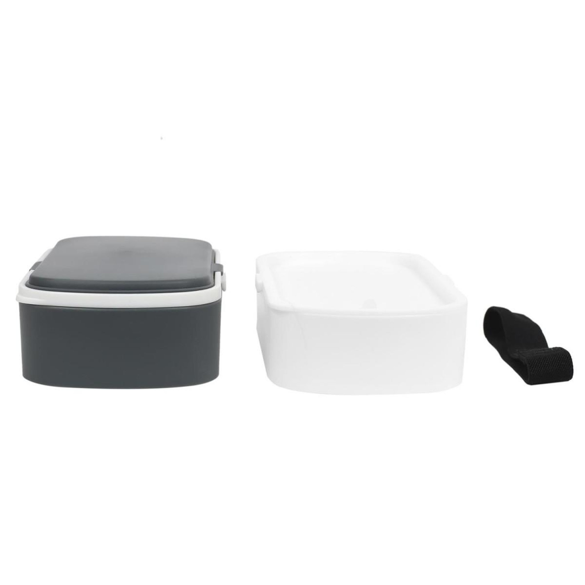 Voir la diapositive 4 : COOK CONCEPT Coffret lunch box 3 pièces  repas  18cm gris