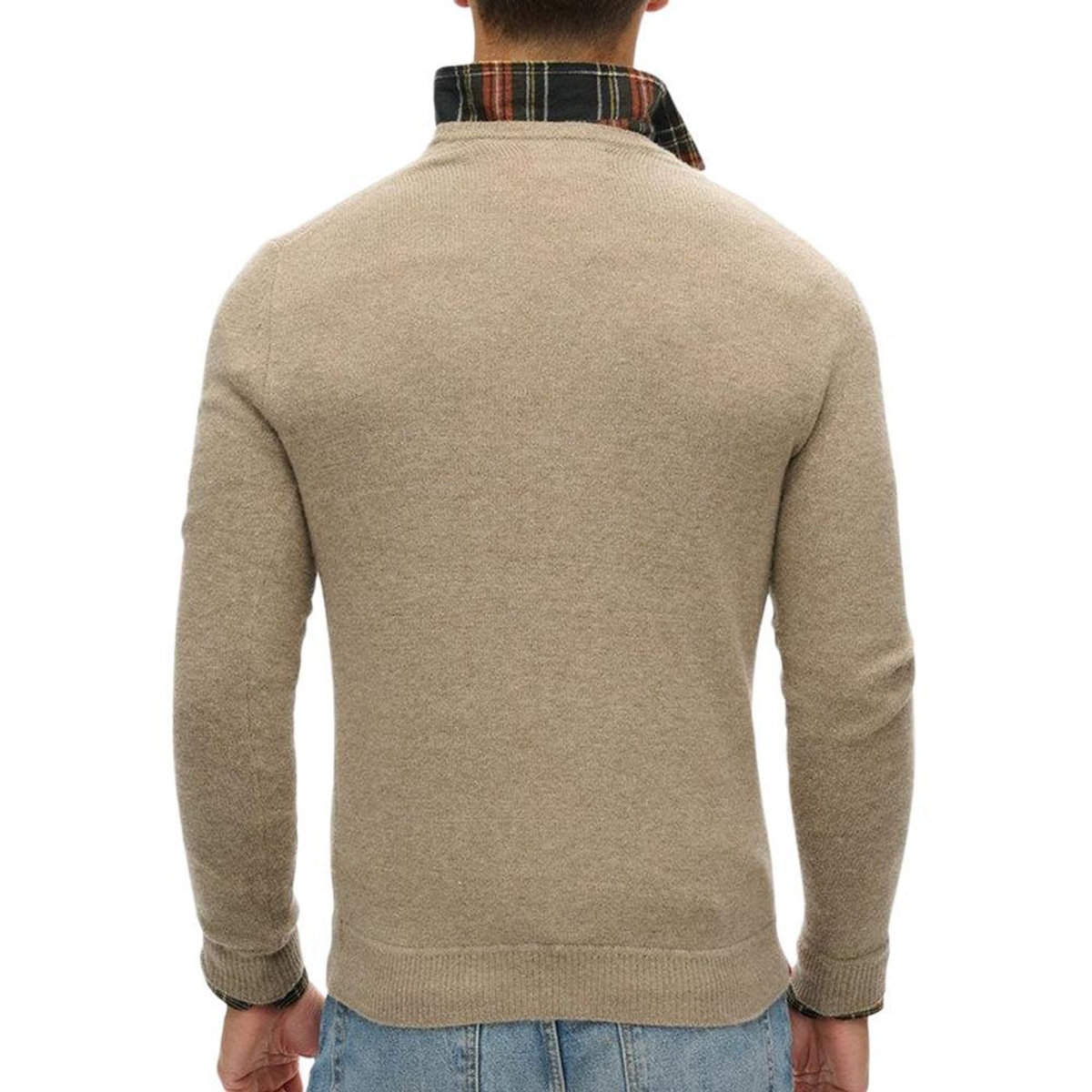 SUPERDRY Pull  Homme Superdry Essential Slim Fit Crew Jumper