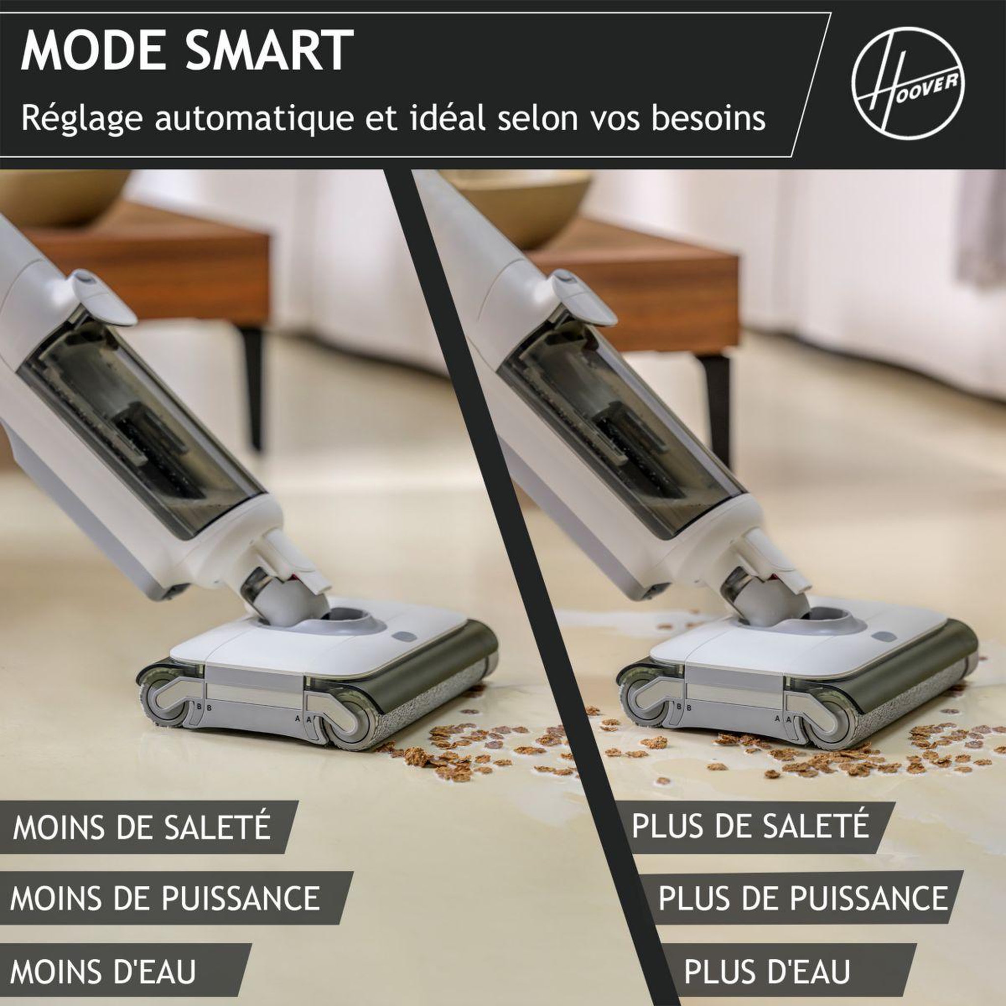 Voir la diapositive 5 : HOOVER Aspirateur laveur HW500