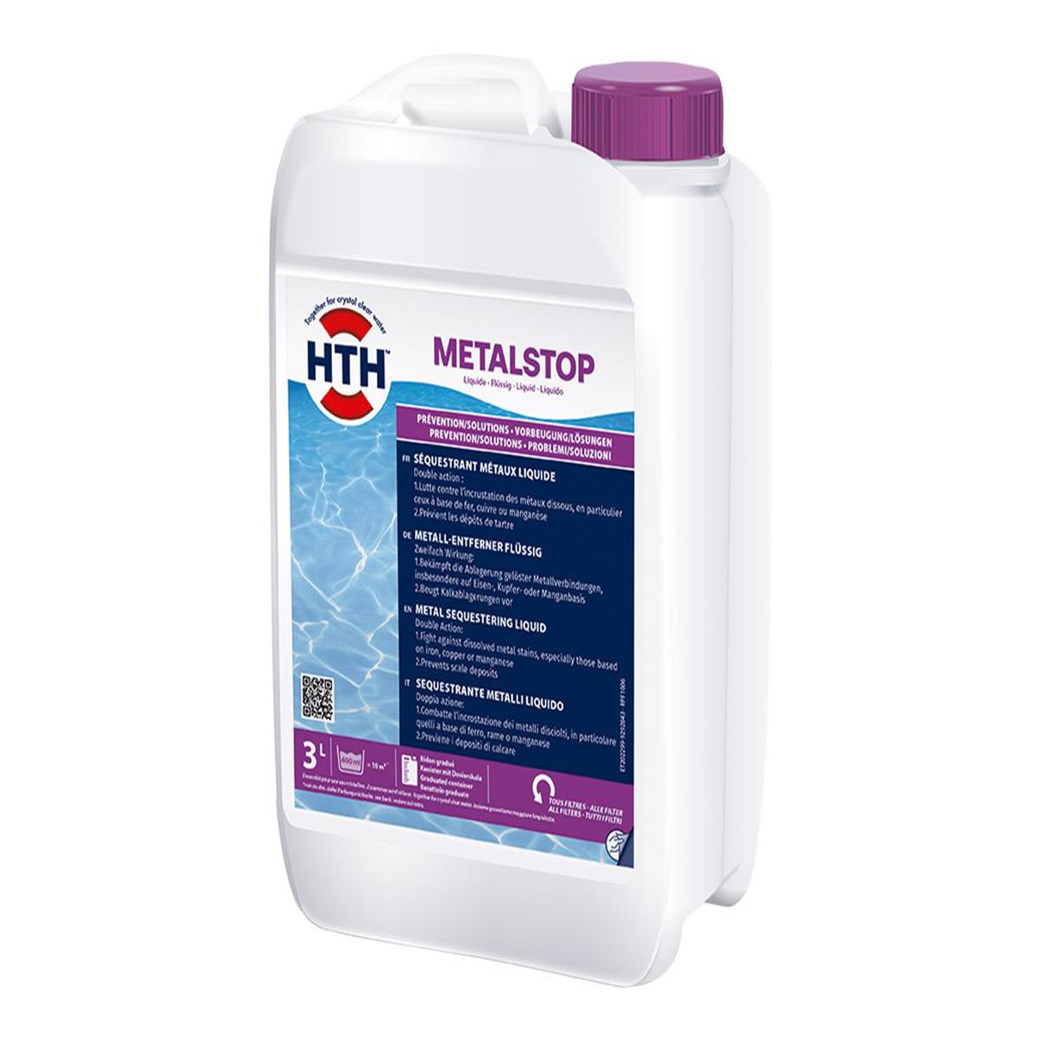 HTH Séquestrant métaux metalstop 3 l - hth