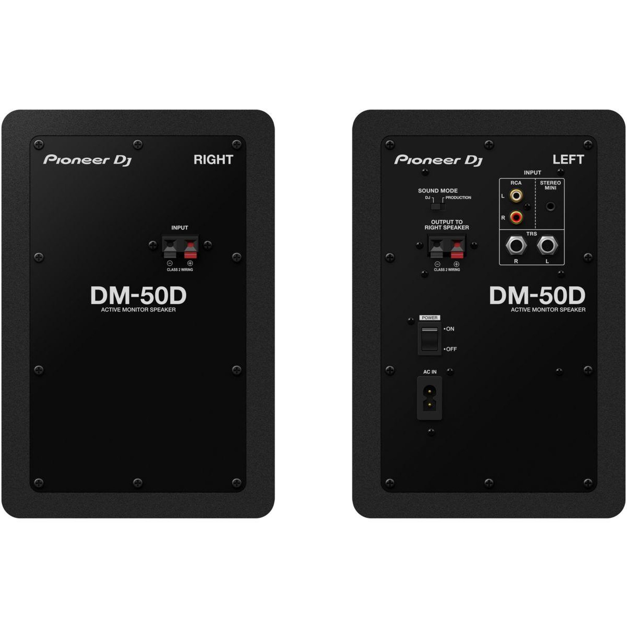 Voir la diapositive 3 : Pioneer Enceinte bibliothèque DM-50D x 2
