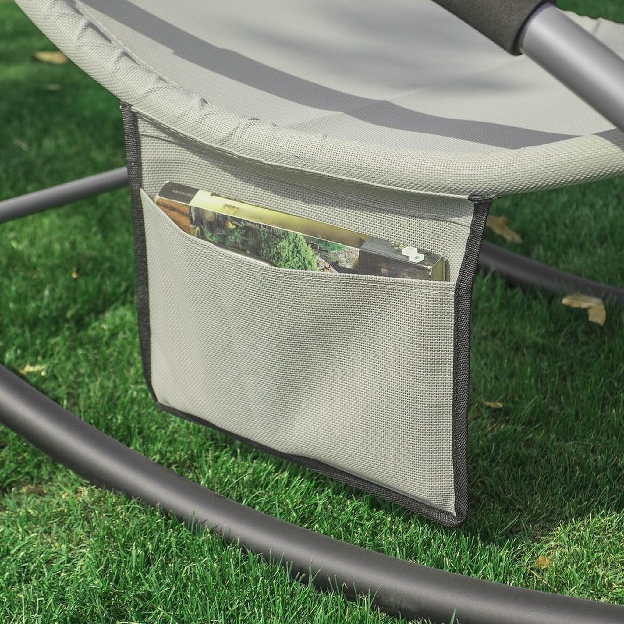 Voir la diapositive 5 : SOBUY SoBuy - Fauteuil À Bascule De Jardin pliable - Moderne - OGS28