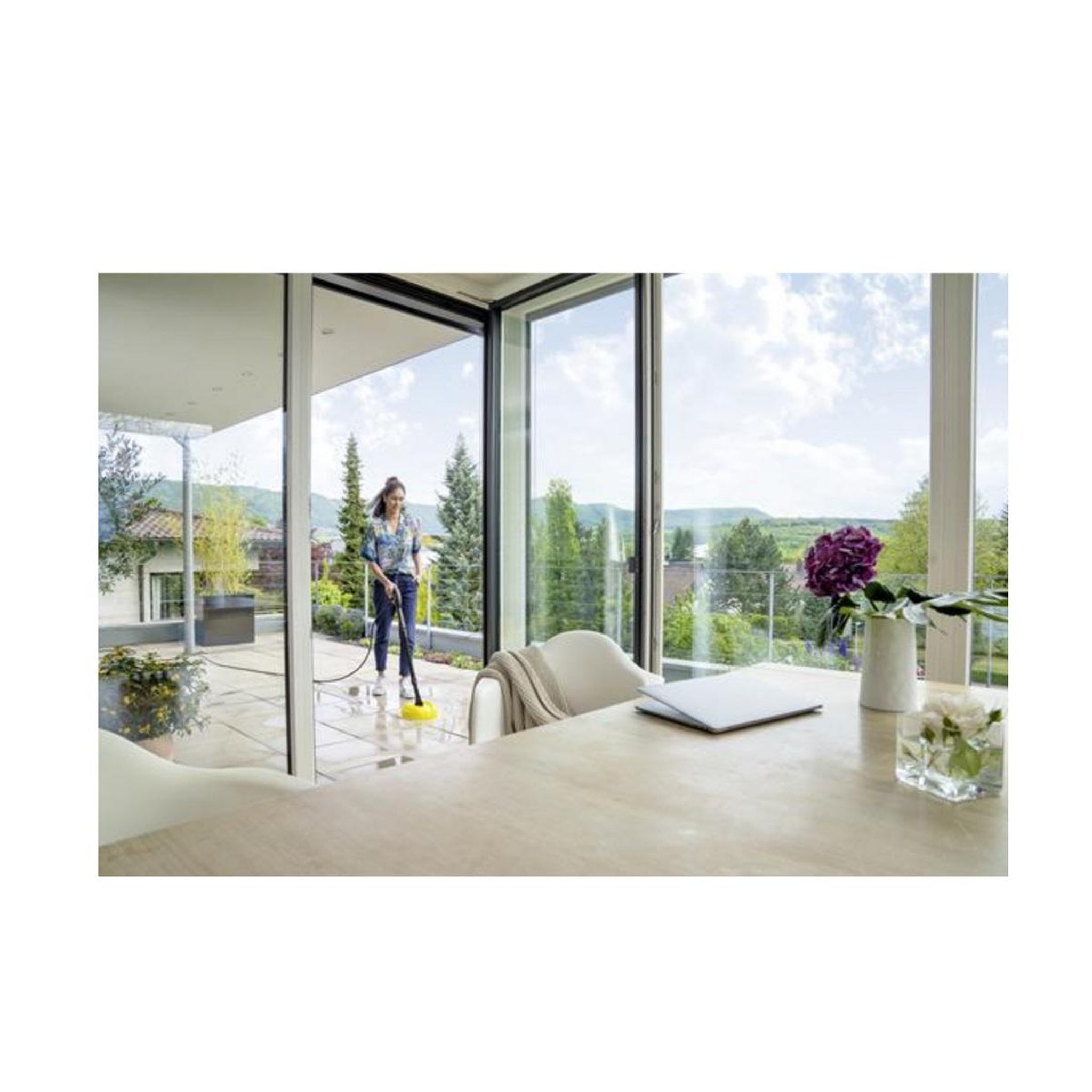 Voir la diapositive 2 : KARCHER Nettoyeur haute pression 110 bars jaune/noir - 16736030
