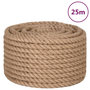 Voir la diapositive 2 : VIDAXL Corde de jute 25 m de long 16 mm d'epaisseur