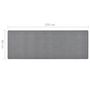 Voir la diapositive 6 : VIDAXL Tapis de couloir Gris fonce 80x250 cm