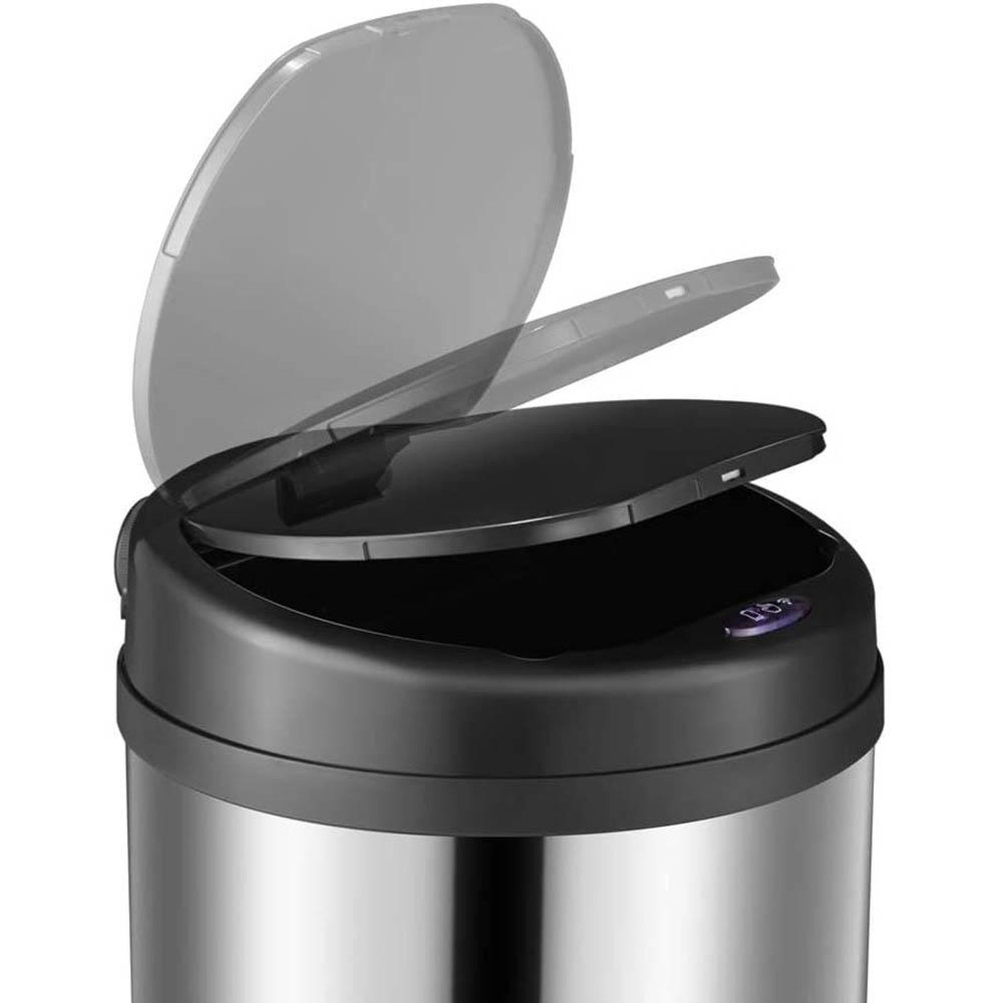 Voir la diapositive 4 : Kitchen move Poubelle automatique inox argent 50l - bat-50lib ss silvery