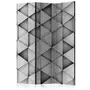 Paris Prix Paravent 3 Volets  Grey Triangles  135x172cm