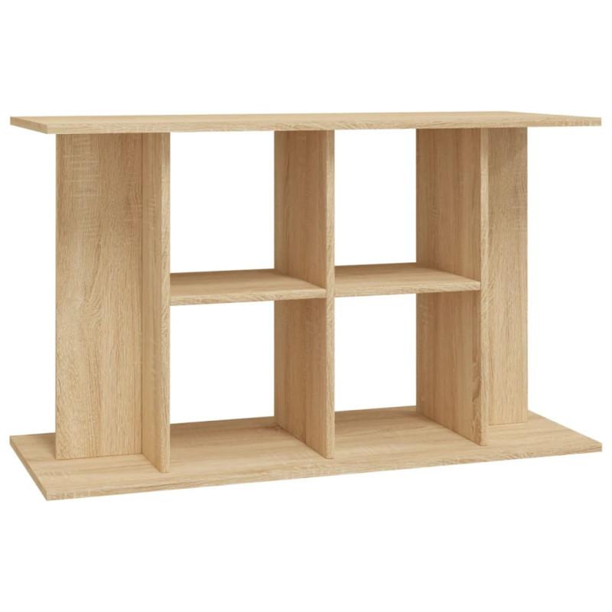 Voir la diapositive 2 : VIDAXL Support d aquarium chêne sonoma 100x40x60cm bois d ingénierie