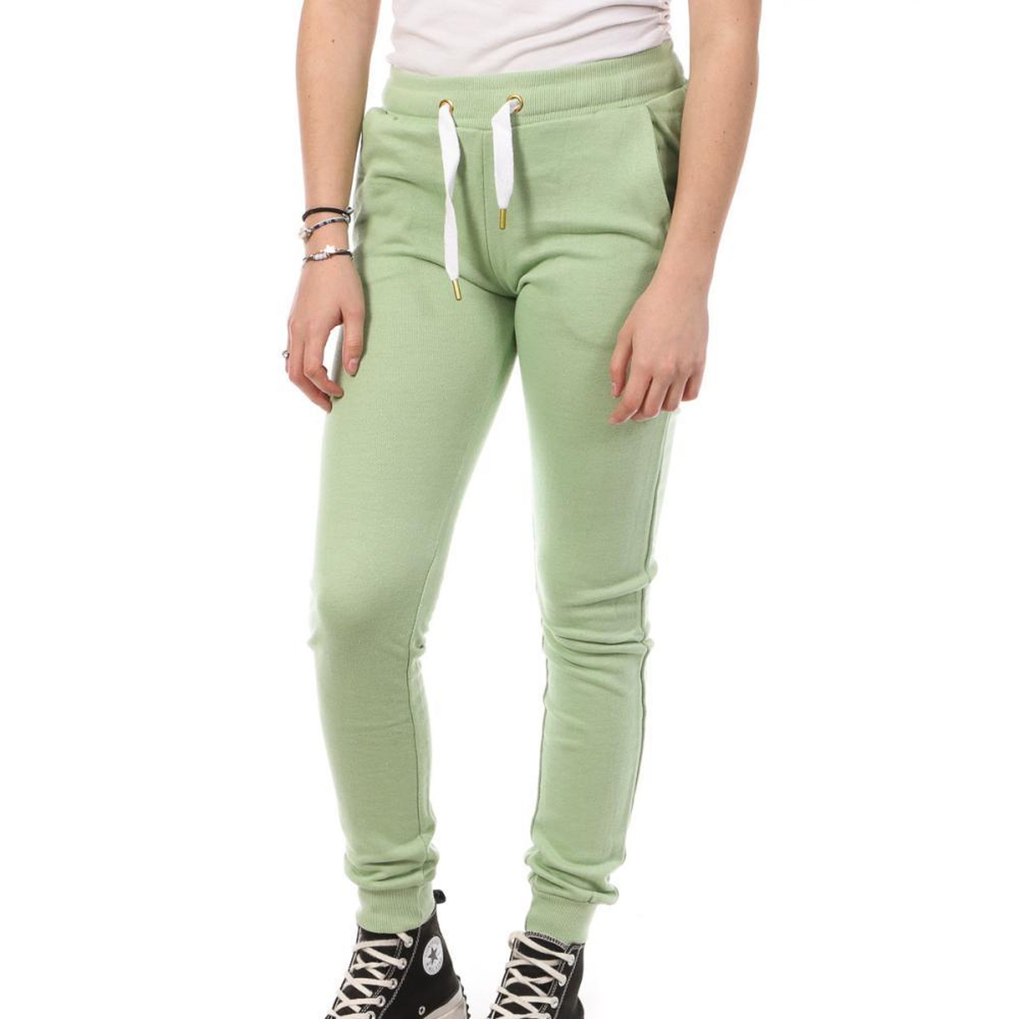JOSEPH IN Jogging Vert Femme Joseph In Molton Joss. Coloris disponibles : Vert