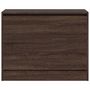 Voir la diapositive 5 : VIDAXL Armoire a chaussures chene marron 80x34x63 cm bois ingenierie