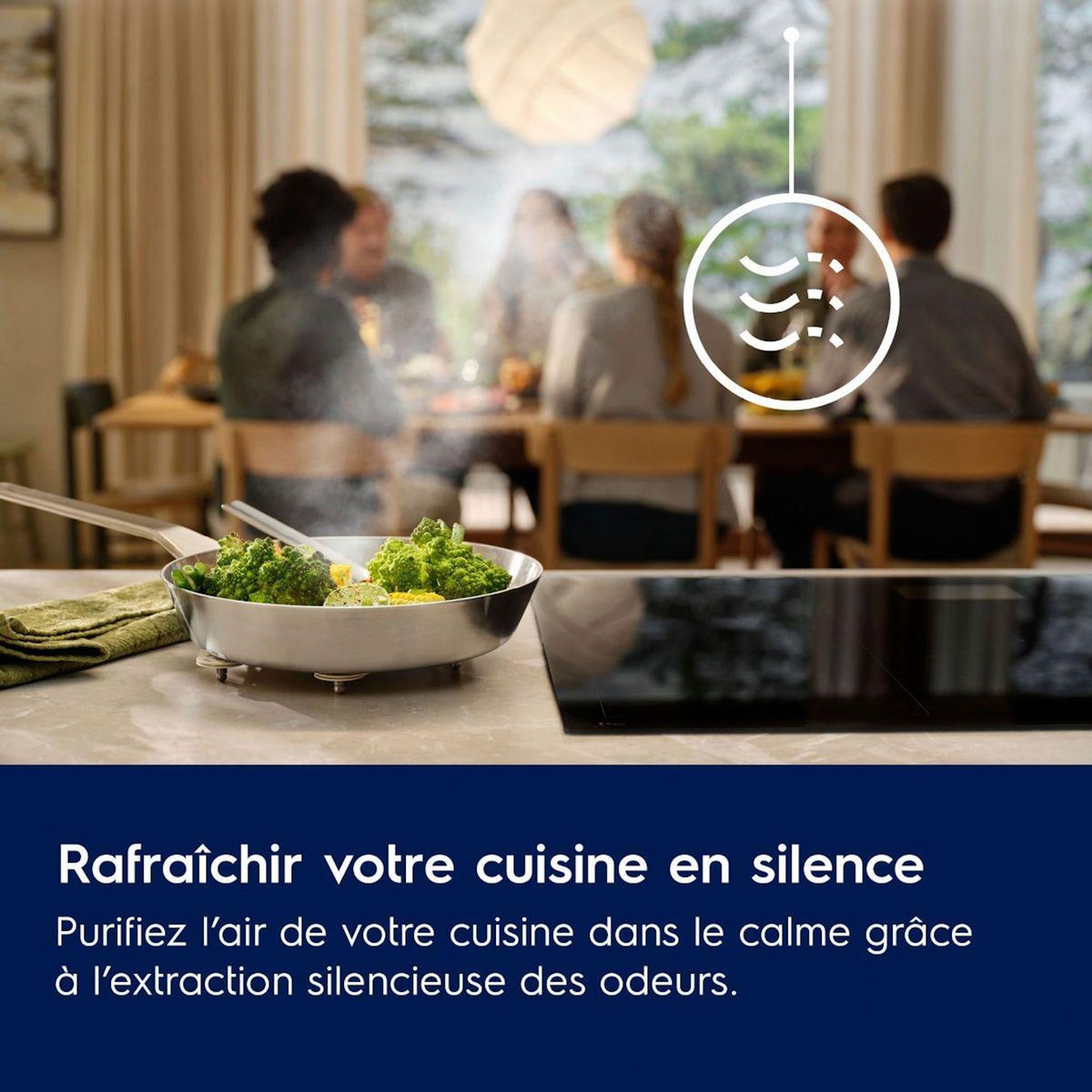 ELECTROLUX Hotte décorative murale LFT819K