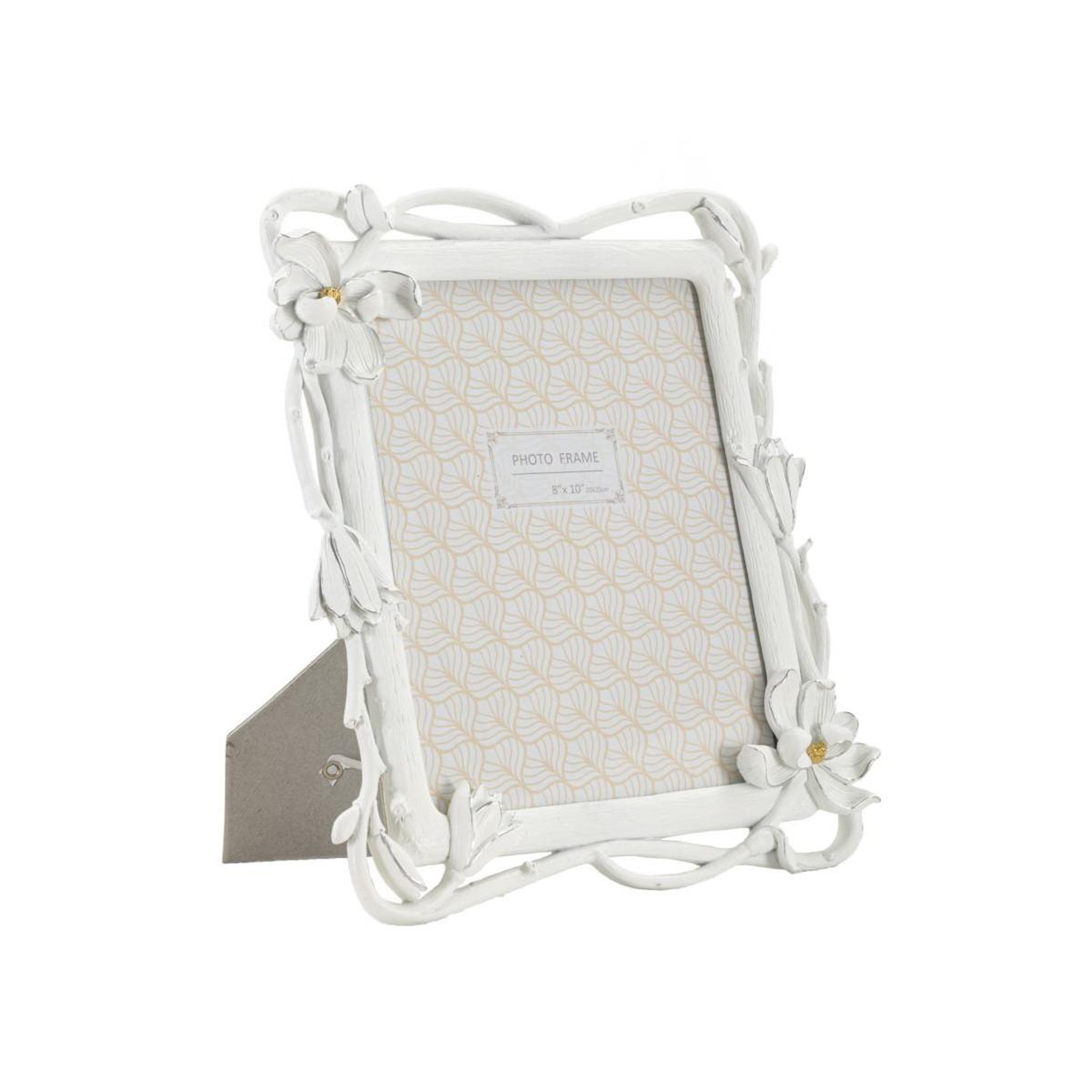 Paris Prix Cadre photo déco fleurs  magnolia  20x25cm blanc