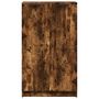 Voir la diapositive 4 : VIDAXL Meuble a chaussures Chene fume 59x35x100 cm Bois d'ingenierie