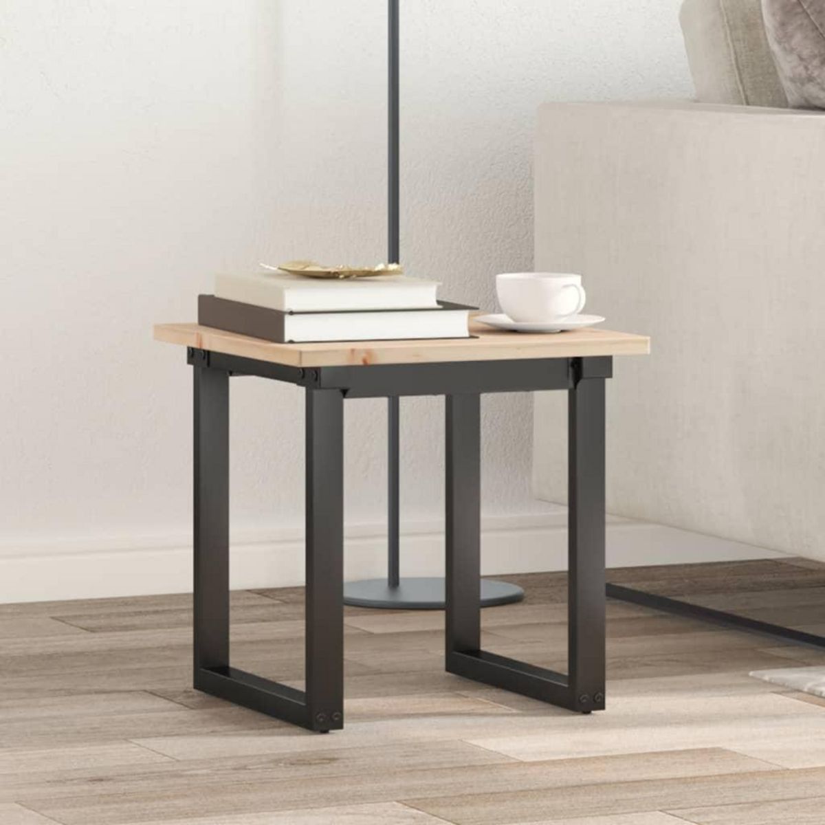 VIDAXL Dessus de table 40x40x1,7 cm carre bois de pin massif