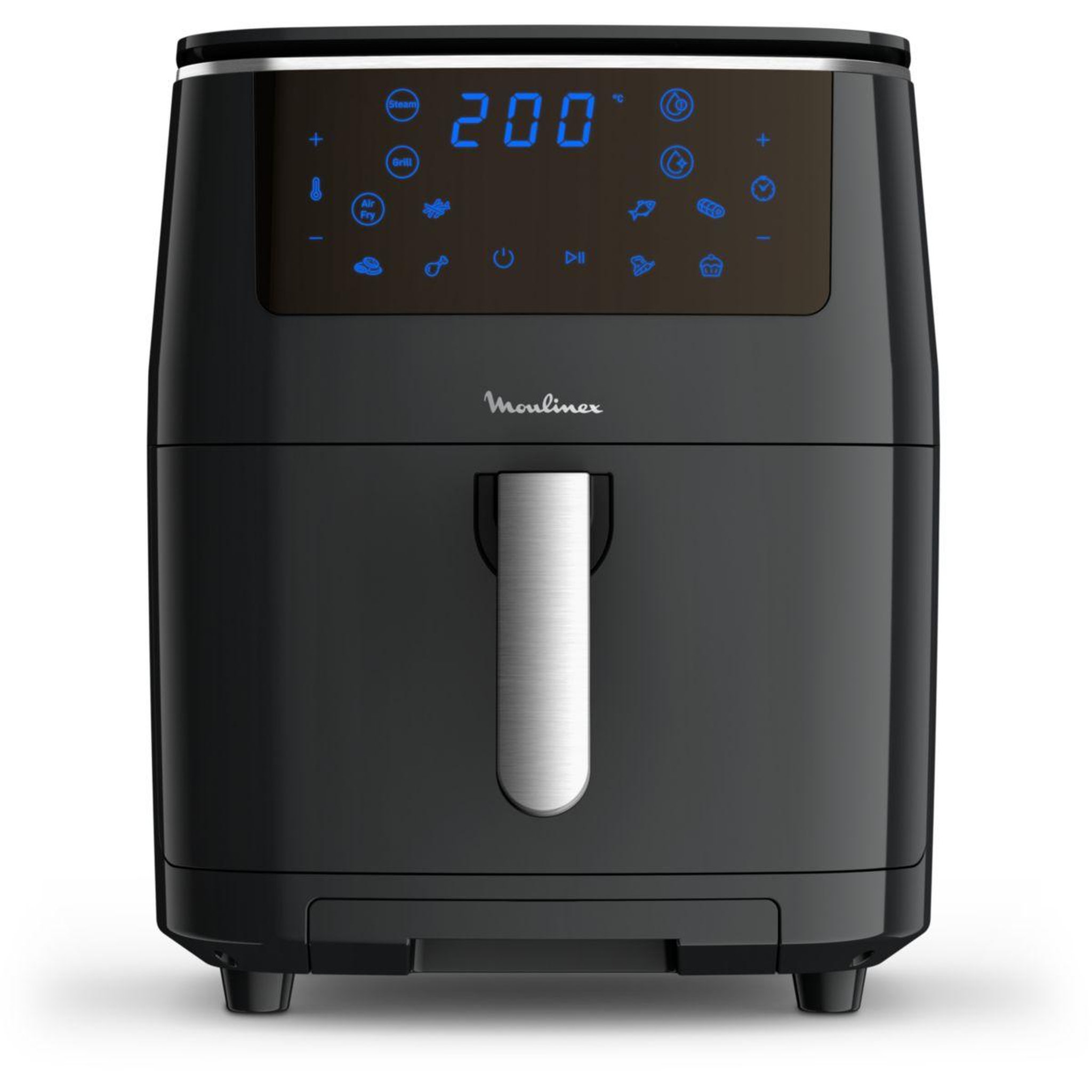 Voir la diapositive 2 : MOULINEX Friteuse sans huile Easy Fry & Steam 3 en 1 6,2L AL201810