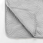 Voir la diapositive 5 : Paris Prix Couvre-Lit & 2 Housses de Coussin  Solange  240x260cm Gris