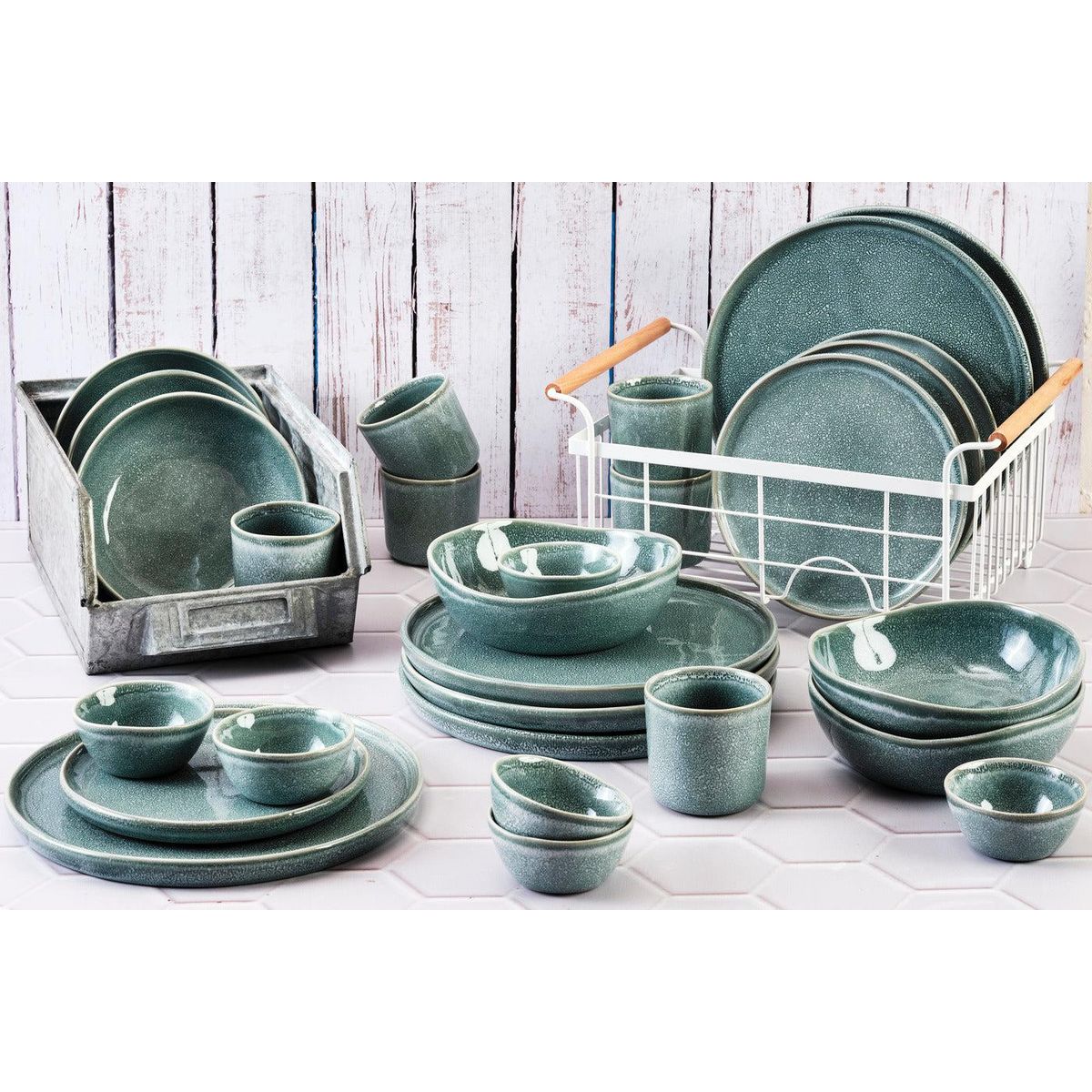 BJORN Service Complet MAGMA - 30 pièces - Cobalt