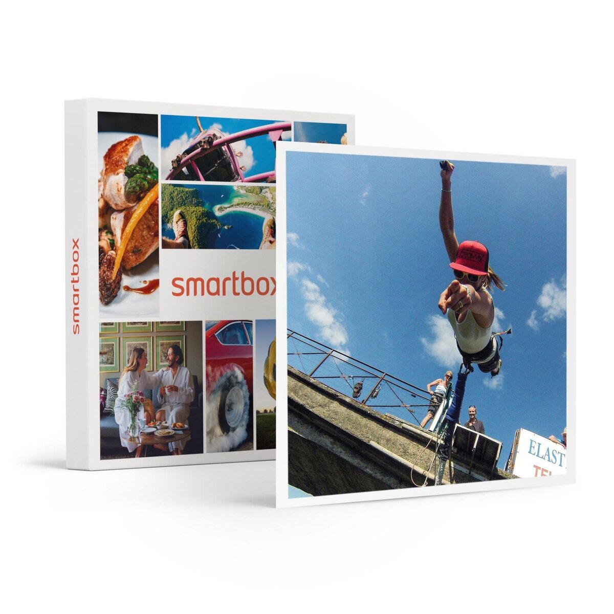 Smartbox Session de 2 sauts à l'élastique avec certificat au viaduc de Saint-Georges-le-Gaultier - Coffret Cadeau Sport & Aventure